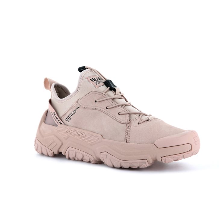 Palladium Off-grid LO LTH Men's Sneakers Pink | UK Y269-YAW